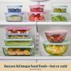Pyrex Pyrex® Simply Store® Tinted Glass 6-cup Rectangle Storage Container with Lid, Aqua