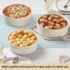 Pyrex Pyrex® 3-Piece Round Ceramic Bakeware Set