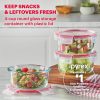Pyrex Pyrex® Freshlock™ 4-cup Round Glass Storage