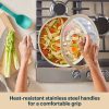 Pyrex Pyrex® Ceramic Cookware 10-in/4.5qt Stock Pot with Lid