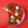 Pyrex Pyrex® Simply Store® 4-cup Glass Food Storage Container with Red Lid