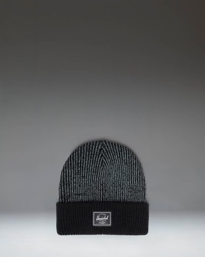 Herschel Supply Co Elmer Reflective Ribbed Kids Beanie