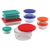 Pyrex Pyrex® Simply Store® 18-piece Glass Food Storage Container Set with Lids