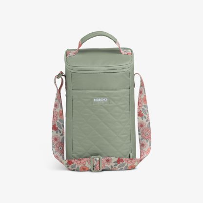 Igloo Floral MaxCold® DUO Vertical Crossbody Cooler Bag